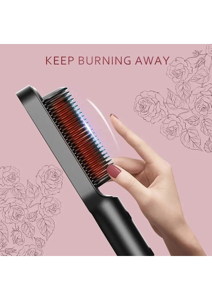 Saç Düzleştirici Sıcak Tarak Özelleştirilmiş Saç Şekillendirici Araçları Saç Fırçası Düzleştirici Tarak (Yurt Dışından) modelleri