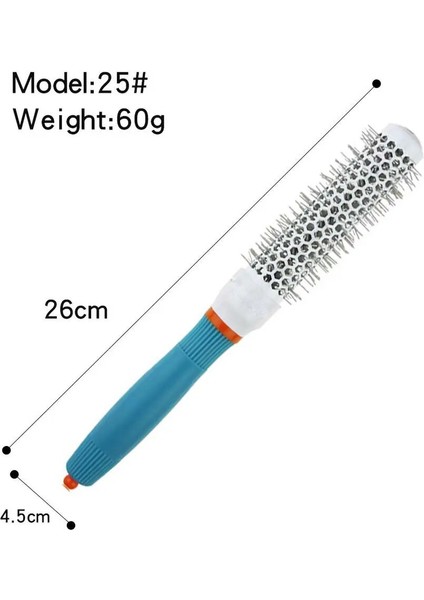 Profesyonel Kıvırma Haddeleme Fırçası Yuvarlak Kafa Isı Yalıtım Tarak Saç Düzleştirici Seramik Yuvarlak Fırça Kıvırma Şekillendirici Aracı (Yurt Dışından) fiyatları