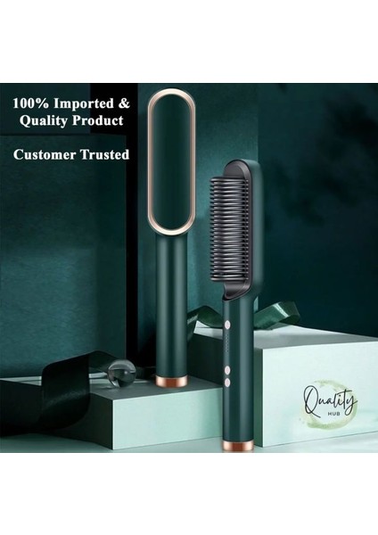 Kızlar Için Elektrikli Profesyonel Saç Düzleştirme Fırçası, Erkekler Için Doğrultma Fırçası, Tarak (Yurt Dışından) modelleri