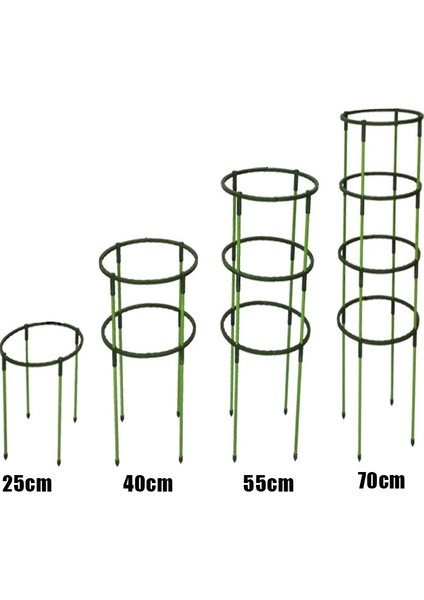 4 Adet Bahçe Tesisi Destek Kafesi Kat Çiçek Standı Tutucu Bahçecilik Bonsai Aracı Güneş Işığı Süper Mağaza (Yurt Dışından)