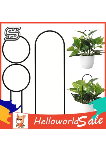 Helloworld Bitki Tırmanma Desteği Universal Pothos Hoya Tırmanma Tesisleri Destek Hissesi (Yurt Dışından)