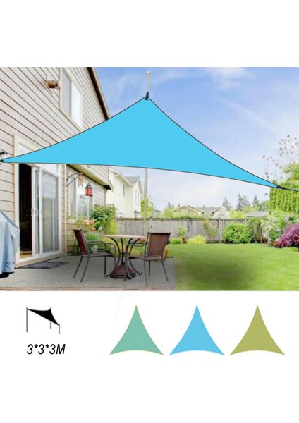 Üç Köşeli Tente-1*gölgelik 3*2m Ip-Açık Yeşil (Yurt Dışından)