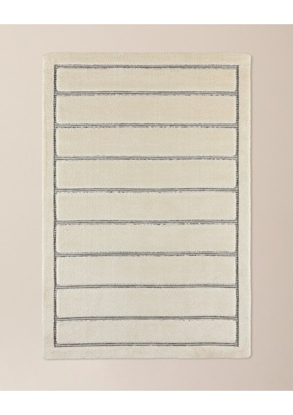 Foıson Halı - Krem - 80x150 cm