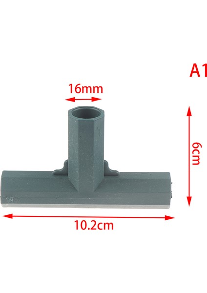 16MM Pvc Montaj Kararlı Destek Ağır Sera Çerçeve Bina Konektörü Mj (Yurt Dışından)