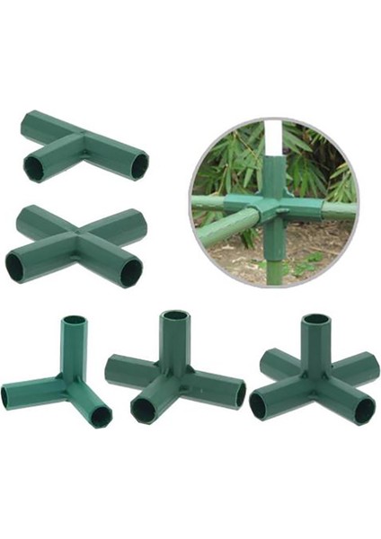 16MM Pvc Montaj Kararlı Destek Ağır Sera Çerçeve Bina Konektörü Mj (Yurt Dışından)