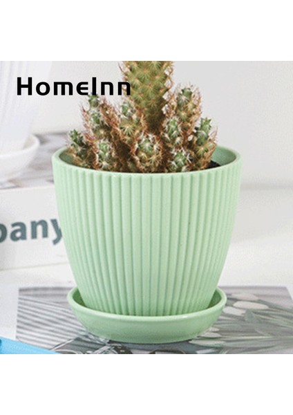 Homeınn Bitki Saksısı Kolayca Deforme Olmayan Ofis Dekoratif Çiçek Sepeti (Yurt Dışından)