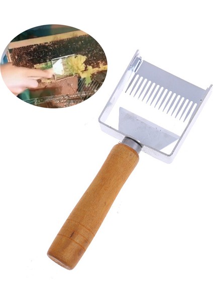 Paslanmaz Çelik Arı Kovanı Kapağını Açmak Bal Çatal Kazıyıcı Kürek Arıcılık Aracı Güneş Işığı Süper Mağaza (Yurt Dışından)