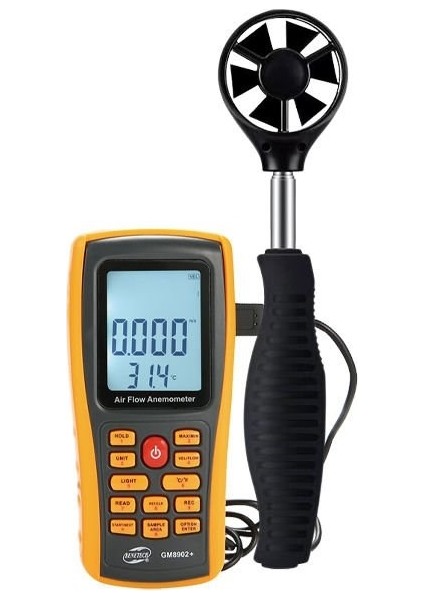 Benetech GM8902+ Plus Hava Hızı ve Hava Debisi Ölçer