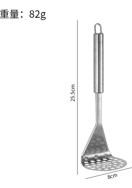 Paslanmaz Çelik Manuel Patates Ezici Bebek Maması Ezici (Yurt Dışından)