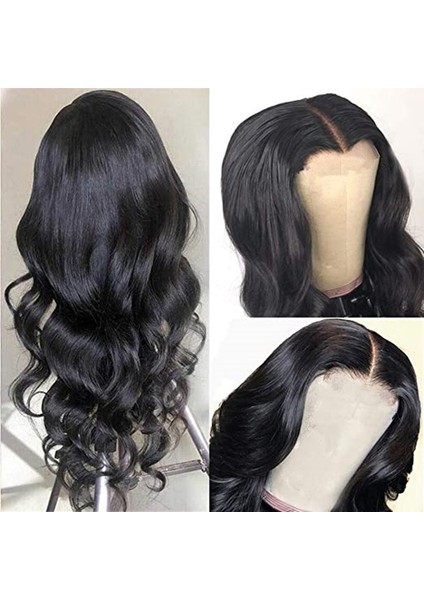 Ihracat Peruk Kadın Uzun Kıvırcık Saç Siyah Orta Nokta Büyük Dalga Sentetik Peruk Kadın Minimum Sipariş (Yurt Dışından)