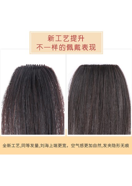 Xuchang Yunkai Peruk Patlama El Dokuma Gerçek Insan Saç Hava Patlama Saç Parçası Mini Patlama Fabrika (Yurt Dışından) modelleri