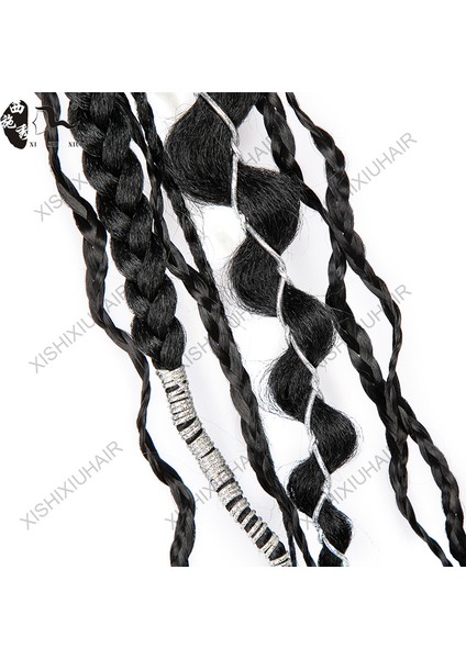 Xishixiu Sıcak Kız Yay Büküm Örgü Tokalarım Peruk At Kuyruğu Tatlı Serin Kız Örgülü Saç Dreadlocks Tek Parça Dropshipping (Yurt Dışından) fırsatları
