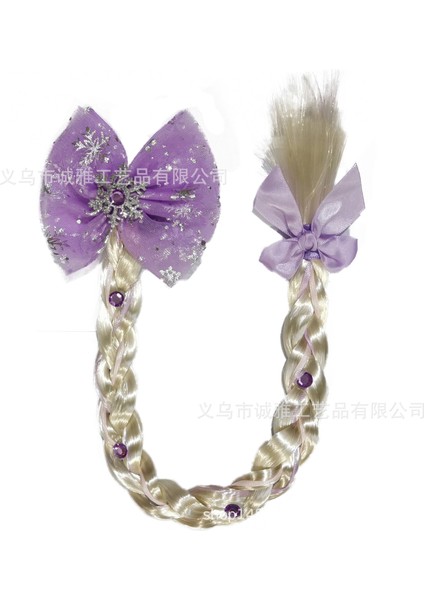 Festival Doğum Günü Balo Partisi Dondurulmuş Elsa Stil Peruk Örgüsü Stokta Sıcak Satış (Yurt Dışından) modelleri