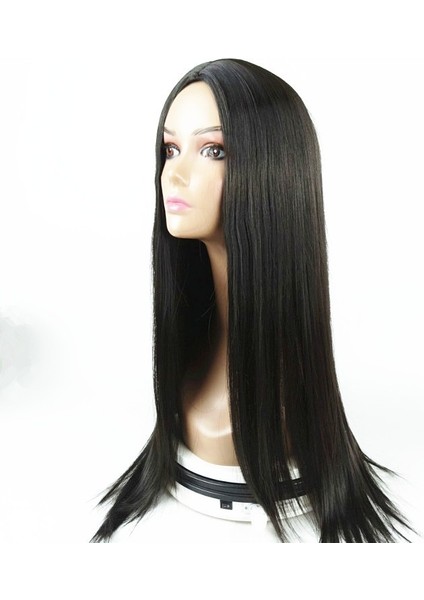 Addams Ailesi Animasyonlu Adams Annelerin Siyah Orta Uzunlukta Düz Peruk Perukları (Yurt Dışından) modelleri