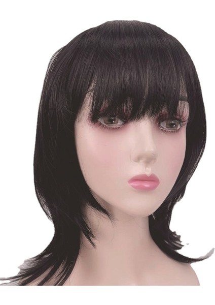 Peruk Kadın Orta Uzunlukta Saç Tam Baş Peruk Xin Zhilei Katmanlar Klavikula Orta Uzunlukta Saç Peruk Kılıf Parçaları (Yurt Dışından) indirimleri