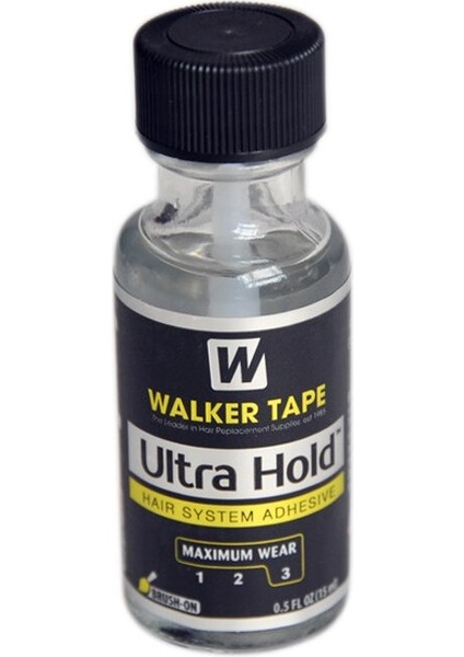 1 Şişe 0.5 Oz Walker Bant Ultra Tutma Dantel Peruk Tutkal Yapıştırıcı Süper Tutkal ve 1 Şişe Sökücü 15 ml (Yurt Dışından)