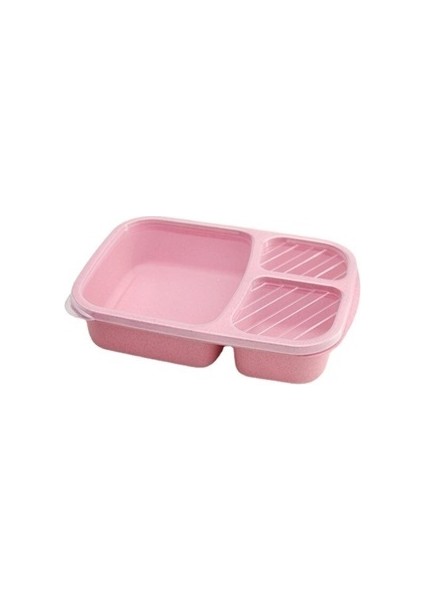 4 Adet Gıda Sınıfı Pirinç Kabuğu Öğle Yemeği Kutusu Buğday Sofra Takımı Öğle Yemeği Kutusu Buğday Samanı Bölünmüş Bölme Bento Kutusu Kare Fast Food Kutusu Renk Rastgele (Yurt Dışından)