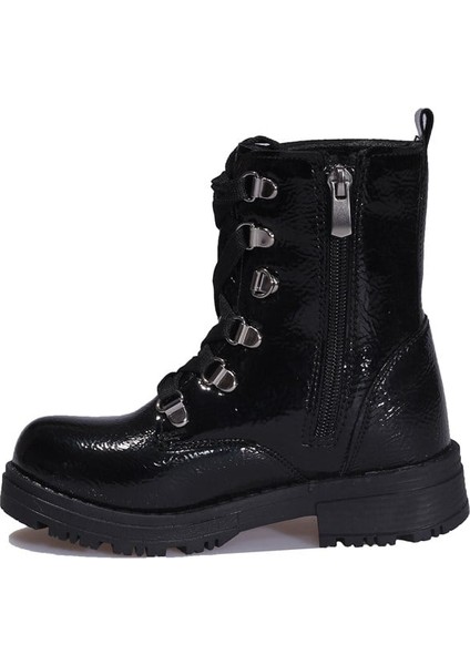 Kız Çocuk Siyah Rugan Bot indirimleri