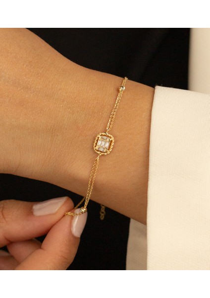 Baget Altın Bileklik CGKBLK0098