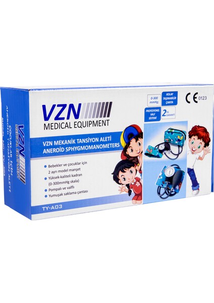 Mekanik Pediatrik(Çocuk) Tansiyon Aleti TY-A03