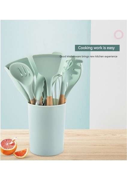 Silikon Mutfak Gereçleri 12 Parça Yemek Seti (Yurt Dışından)