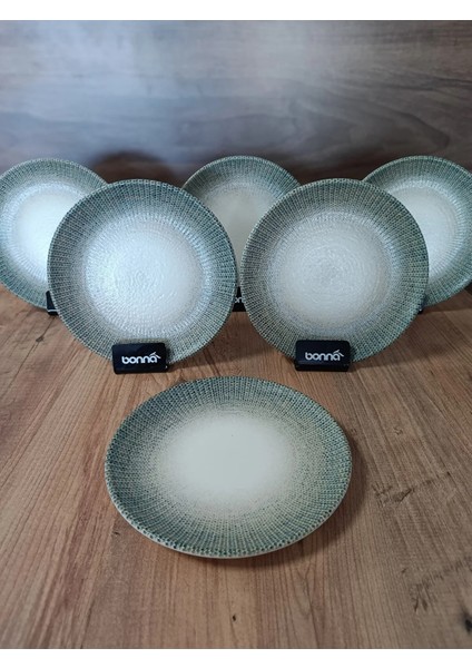 Porselen Sway Serisi 6'lı 19 cm Tatlı Tabağı