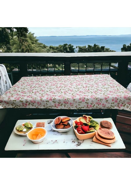 Bahar Çiçekleri Günlük Masa Örtüsü 2