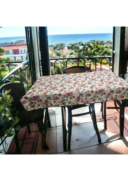 Bahar Çiçekleri Günlük Masa Örtüsü 4