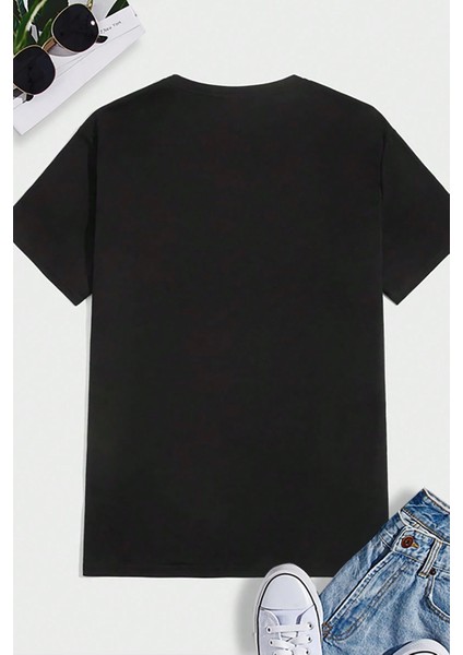 Only Trendwear Erkek Boğa Silüet Baskılı Oversize Tshirt modelleri