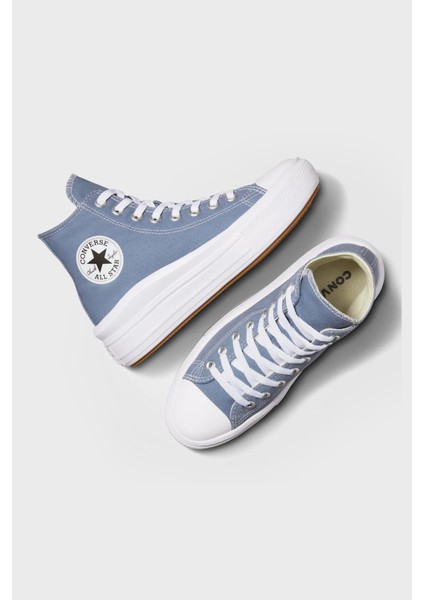 Chuck Taylor All Star Move A06500C Unisex Mavi Günlük Sneaker Ayakkabı fırsatları