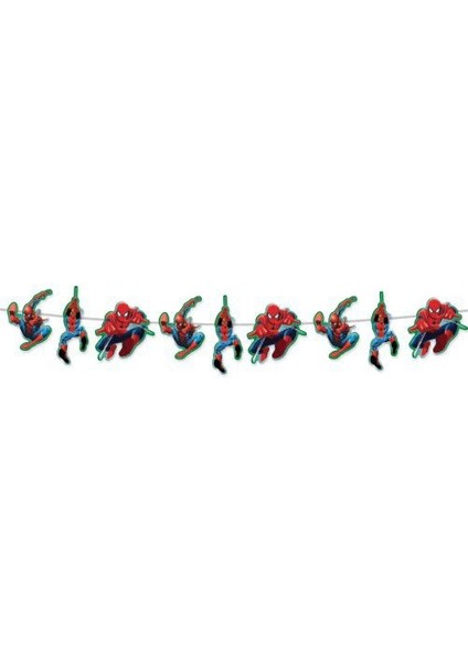 Spiderman Dekoratif Banner 160X17 cm