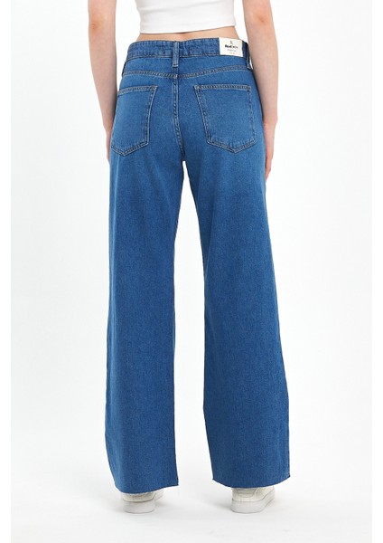 VICTORIA 010 Wide Leg Fit Denim Pantolon 0915 modelleri