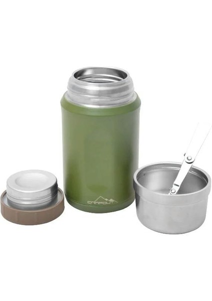 Çift Katmanlı Yemek Termosu 600 ml