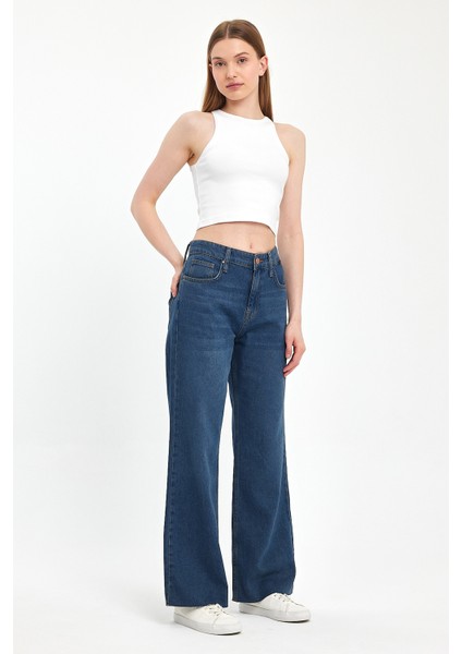 VICTORIA 010 Wide Leg Fit Denim Pantolon 0915 fiyatları
