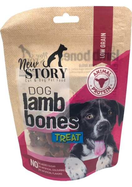 Köpekler Için Kuzulu Atıştırmalık Lamb Bones 80 gr