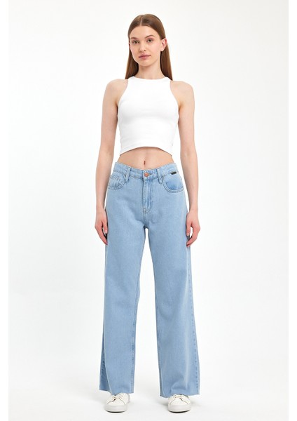 VICTORIA 010 Wide Leg Fit Denim Pantolon 0915 fiyatları
