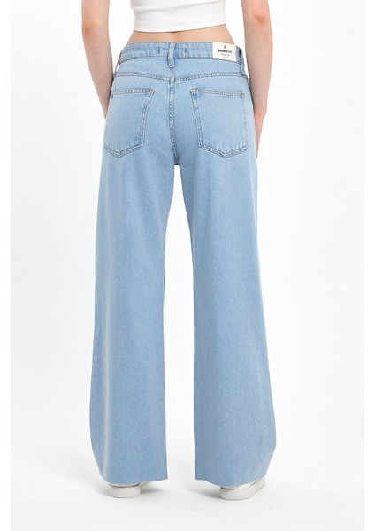 VICTORIA 010 Wide Leg Fit Denim Pantolon 0915 fırsatları