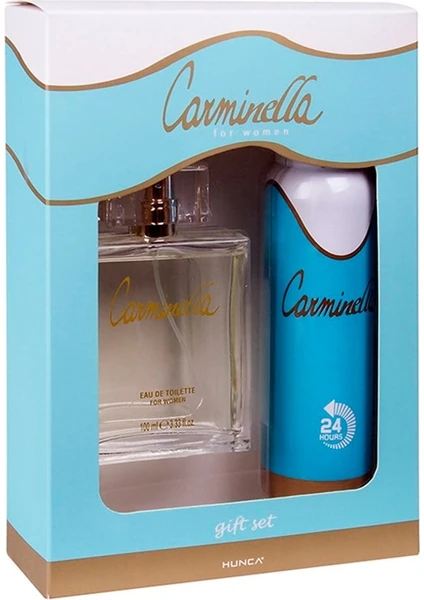 CARMINELLA Kadın Parfüm Seti 100 ml EDT + 150 ml Deodorant