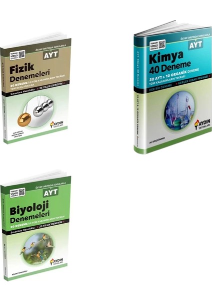 AYT Fizik Kimya ve Biyoloji Deneme