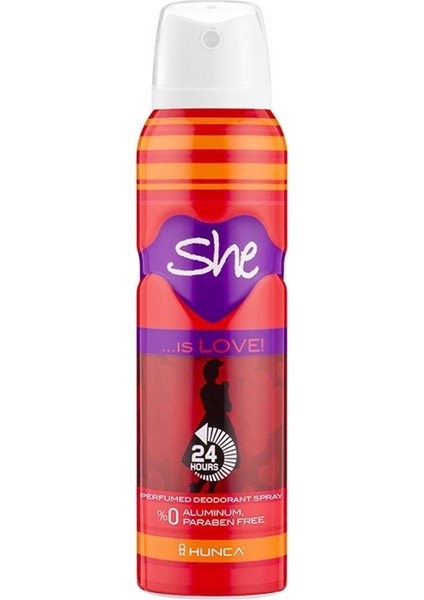 SHE LOVE KADIN DEODORANT 150ML