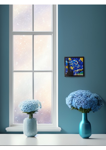 Pixbon Flexi Pixel Sanat Kiti - Yıldızlı Gece / The Starry Night