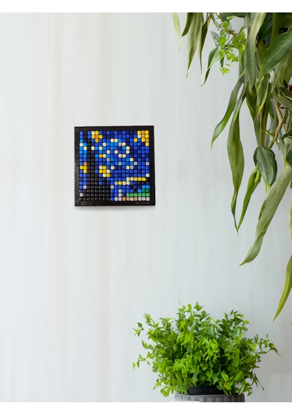 Pixbon Flexi Pixel Sanat Kiti - Yıldızlı Gece / The Starry Night