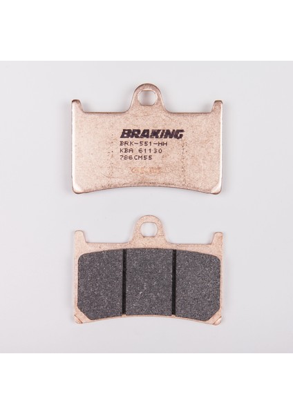 BRAKİNG YAMAHA MT-09 TRACER (2015-2024) SİNTERLİ ÖN FREN BALATASI modelleri