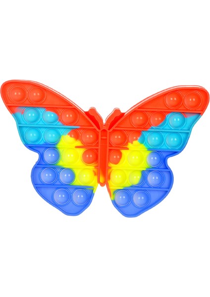 Popit Oyuncak Pop It Push Buble Fidget Kelebek Popit Zihinsel ve Duyusal Stres Oyuncağı Kelebek Popit Oyuncak popit oyuncak