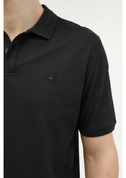 4m M-CT953 Basıc P.t-Sh 4fx Siyah Erkek Polo Tshirt fırsatları