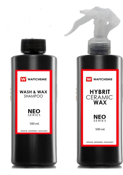 Cilalı Yıkama Şampuanı & Hybrıt Ceramic Wax2 Li Set 500 Ml.