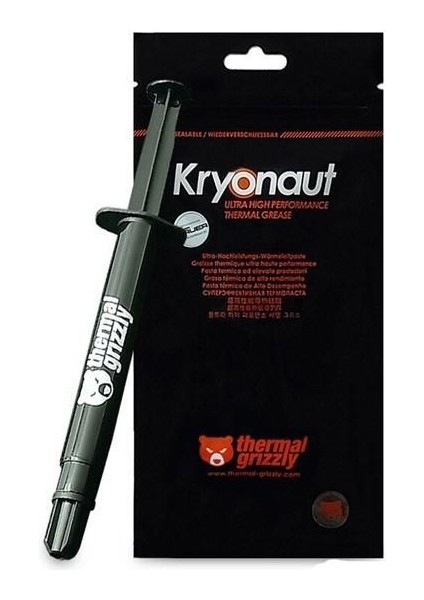 Thermal Grizzly Kryonaut 5,5gr 12.5W  - Yüksek Performanslı Termal Macun