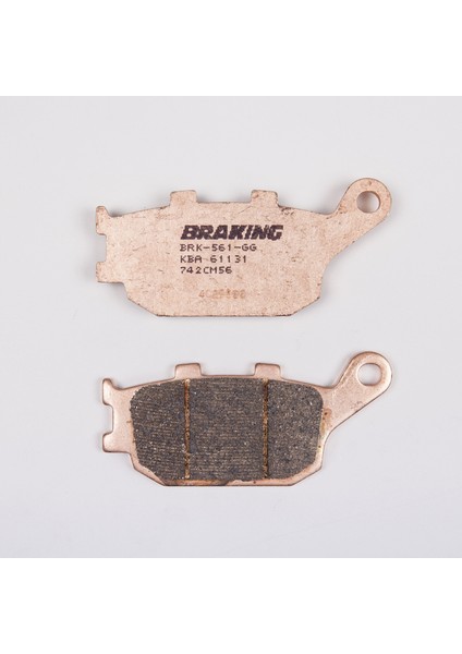 Kawasaki Vulcan S 650 (2015-2020) Sinterli Arka Fren Balatası