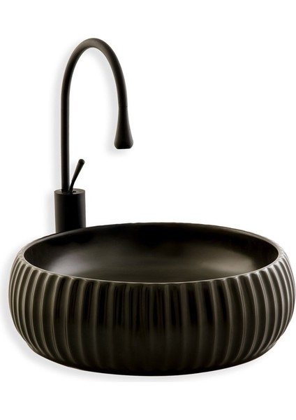 E-4161S Tezgah Üstü Porselen Lavabo