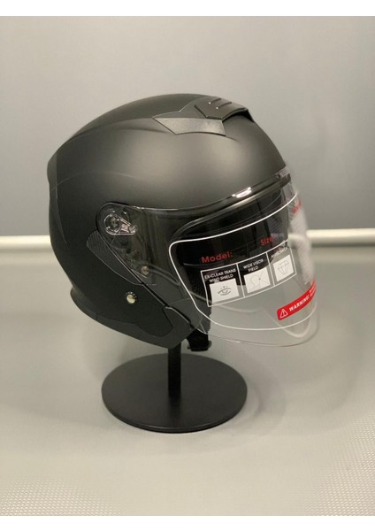 Motopoint Jiekai JK-526 Güneş Vizörlü Yarım Kask Sıfır